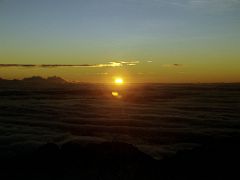 01B A Beautiful Sunrise From Point Lenana 4985m On The Mount Kenya Trek October 2000
